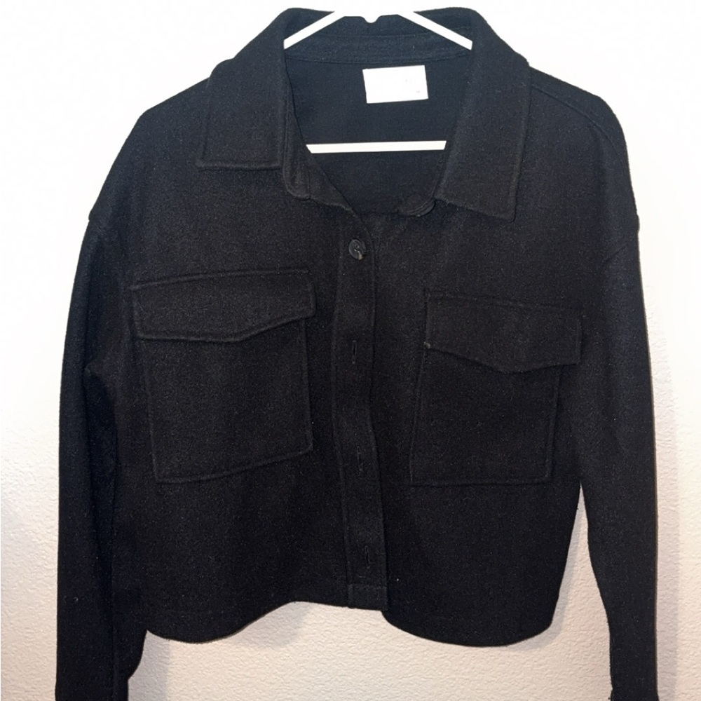 Active USA Black Utility Jacket